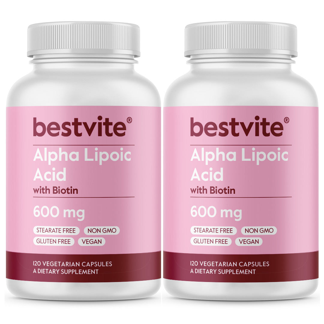 Alpha Lipoic Acid 600mg with Biotin
