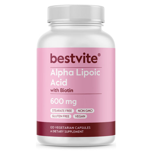 Alpha Lipoic Acid 600mg with Biotin