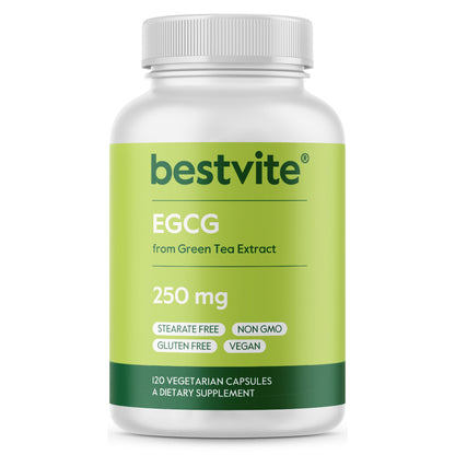 EGCG 250mg (from Green Tea Extract)