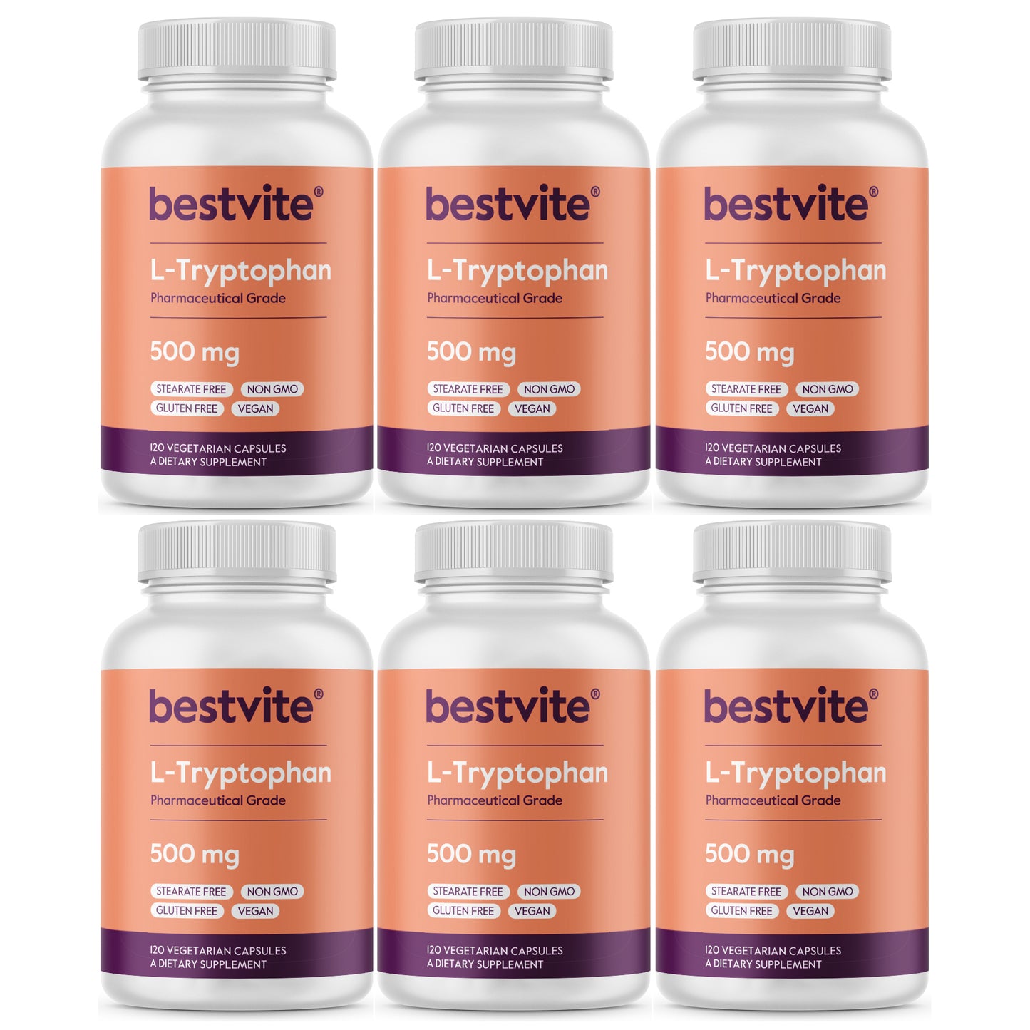 L-Tryptophan 500mg