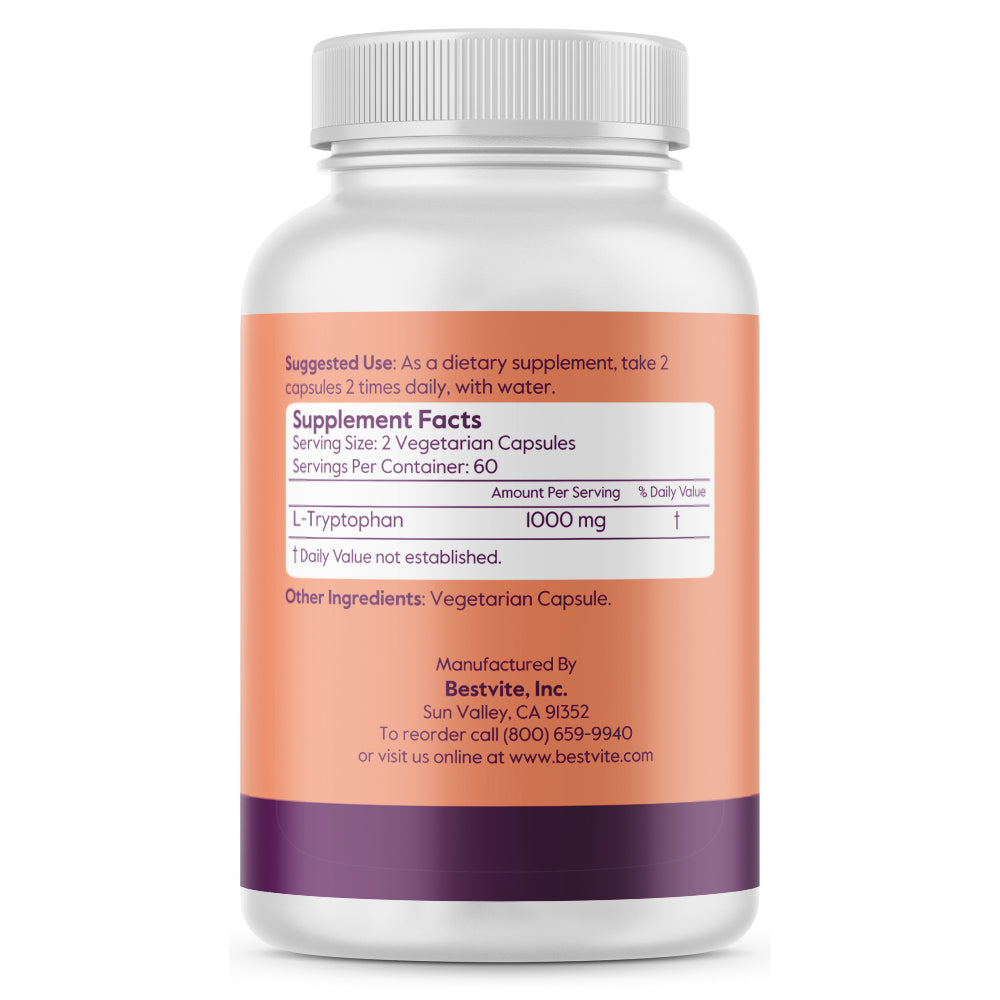L-Tryptophan 500mg