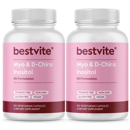 Myo & D-Chiro Inositol 40:1 Ratio