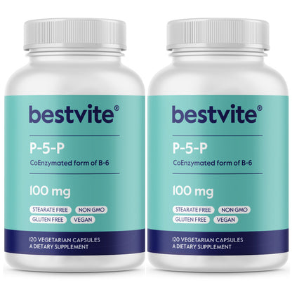 P-5-P (Pyridoxal-5-Phosphate) 100mg