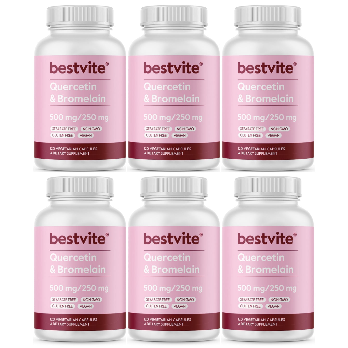 Quercetin/Bromelain 500/250