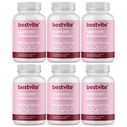Quercetin/Bromelain 500/250
