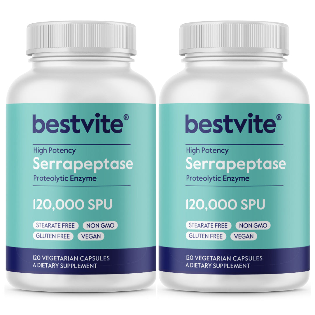 Serrapeptase 120,000 SPU