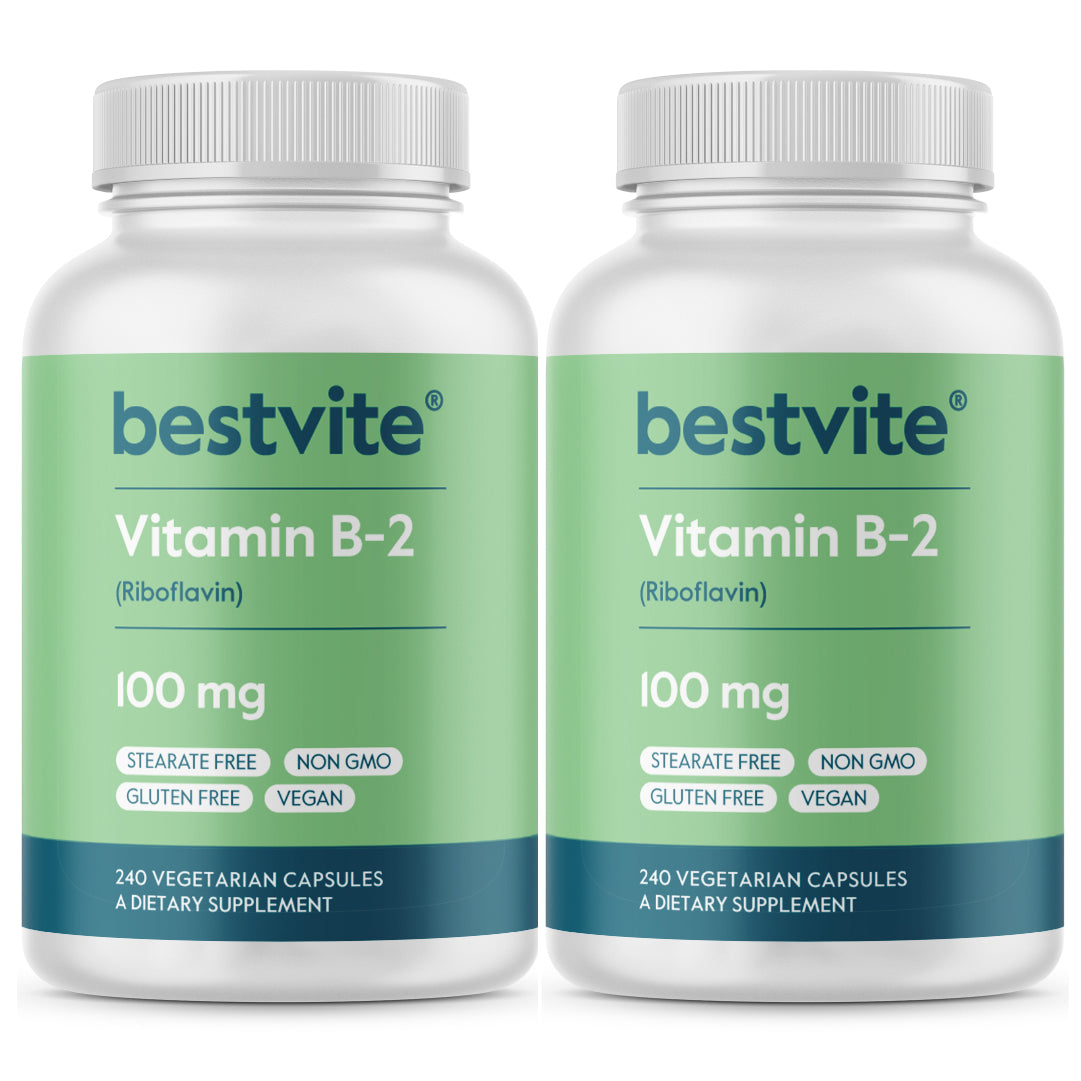 Vitamin B-2 (Riboflavin) 100mg