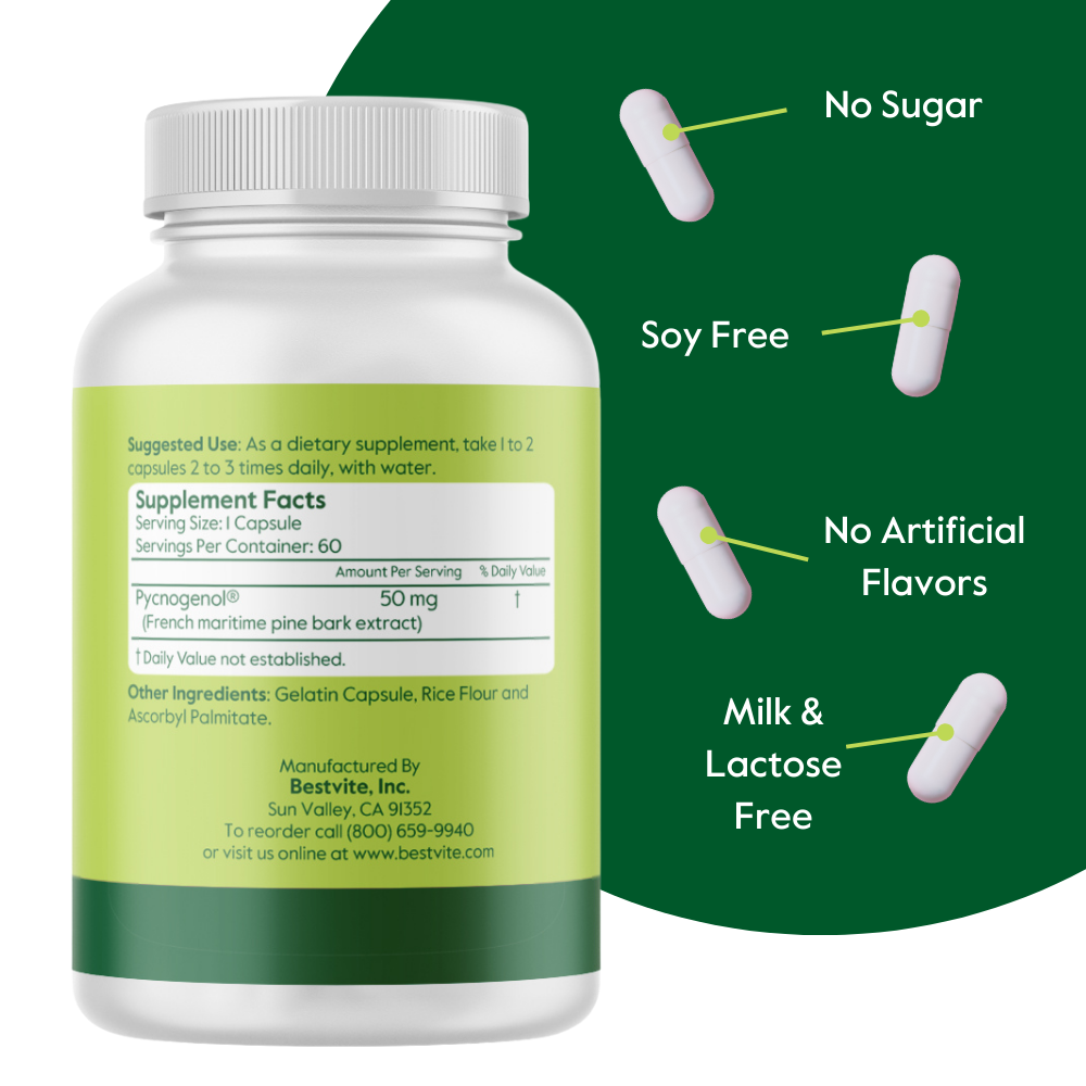 Pycnogenol 50mg