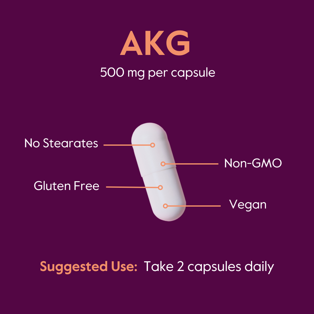 Alpha Ketoglutaric Acid (AKG) 500mg