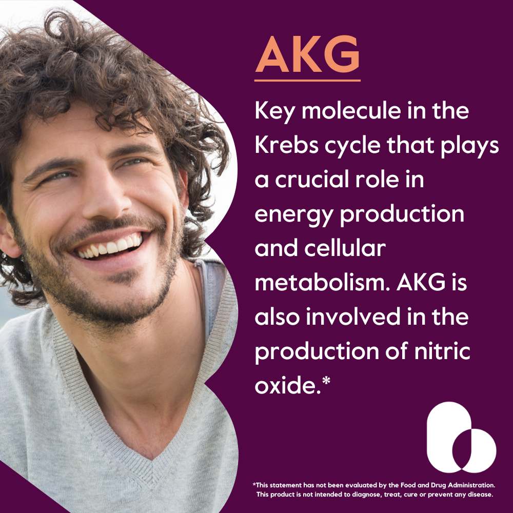Alpha Ketoglutaric Acid (AKG) 500mg