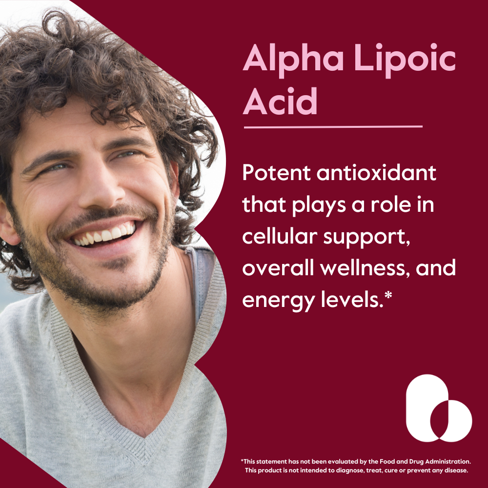 Alpha Lipoic Acid 600mg with Biotin