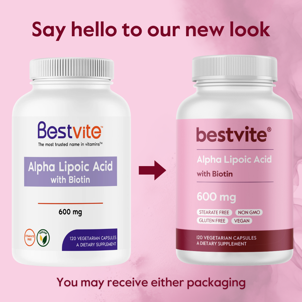 Alpha Lipoic Acid 600mg with Biotin
