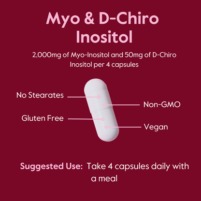 Myo & D-Chiro Inositol 40:1 Ratio