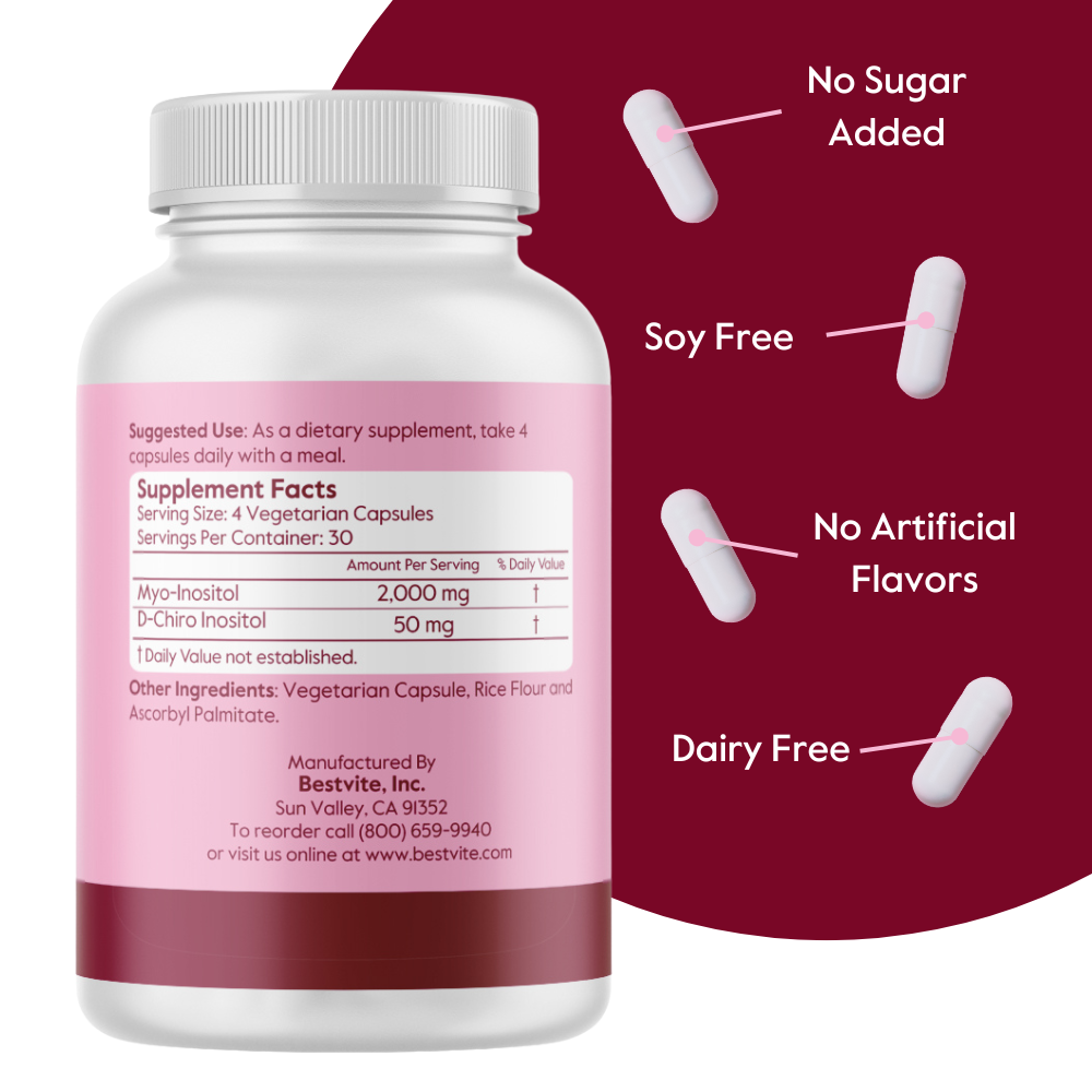 Myo & D-Chiro Inositol 40:1 Ratio