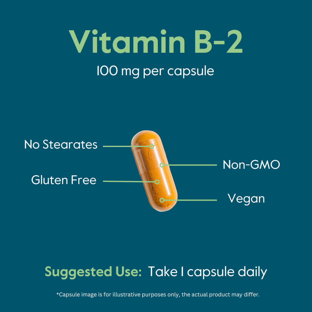 Vitamin B-2 (Riboflavin) 100mg
