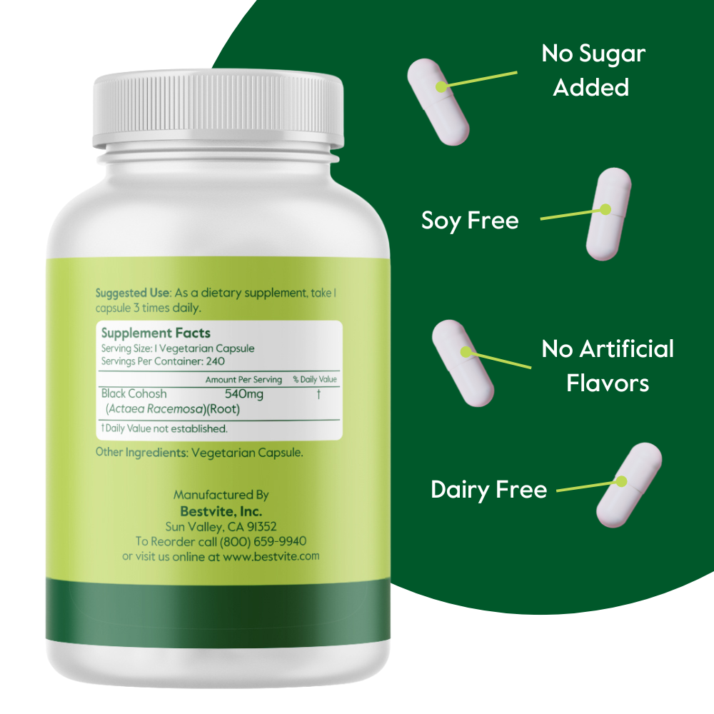 Black Cohosh 540mg