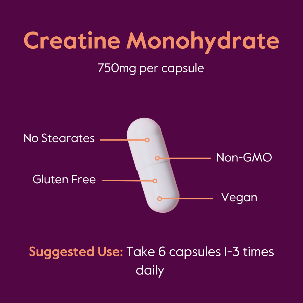 Creatine Monohydrate 750mg