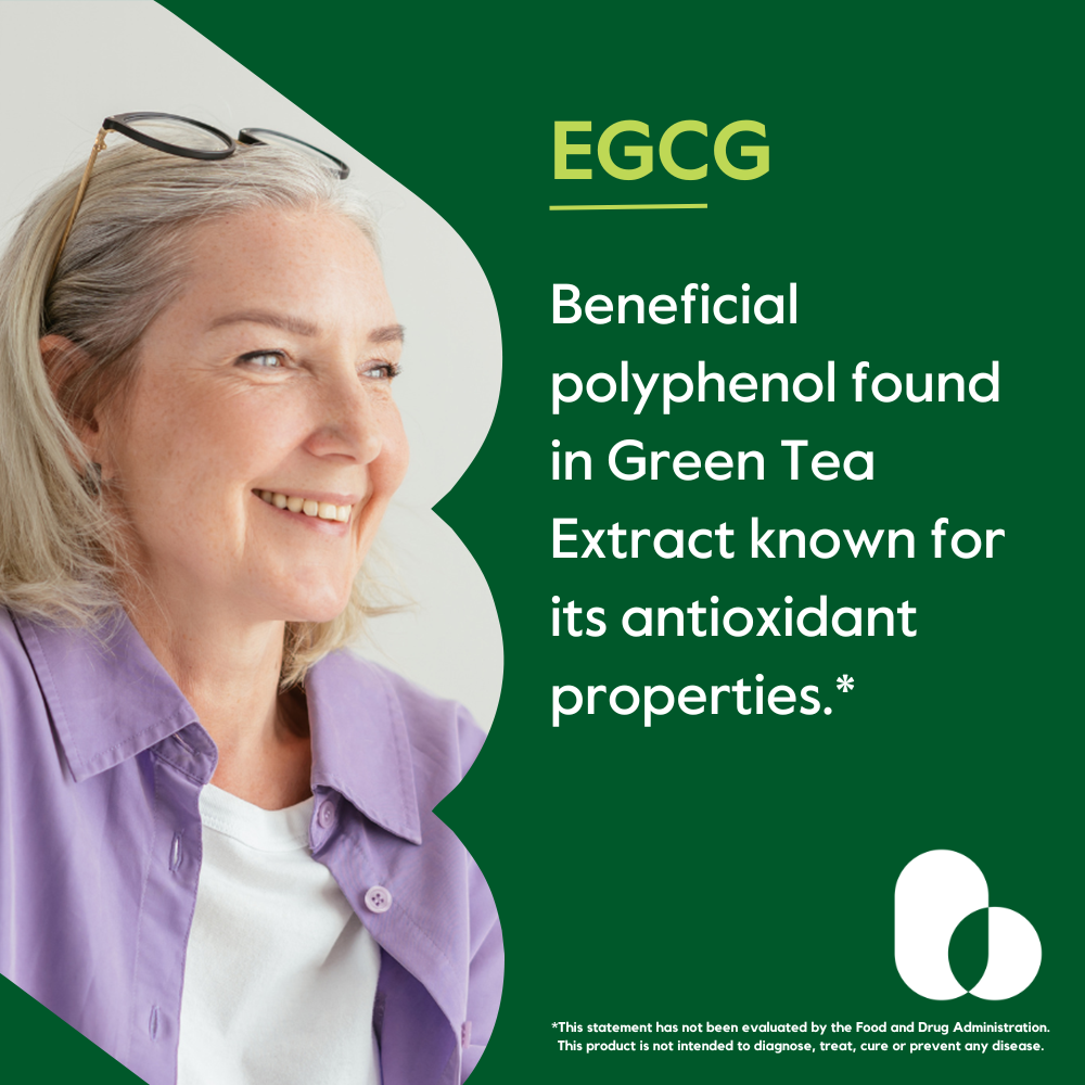 EGCG 250mg (from Green Tea Extract)