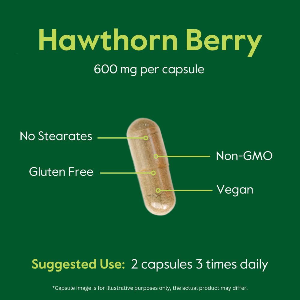 Hawthorn Berry 600mg