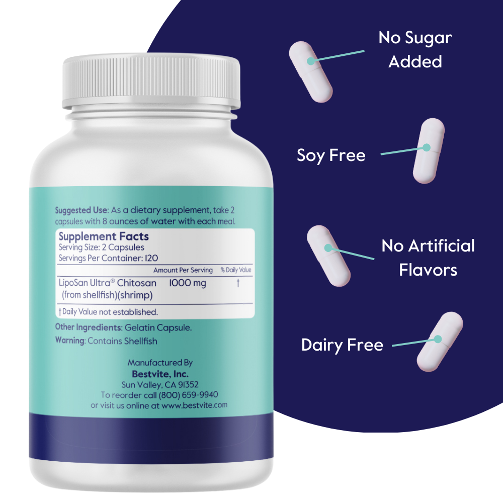 LipoSan Ultra Chitosan 500mg