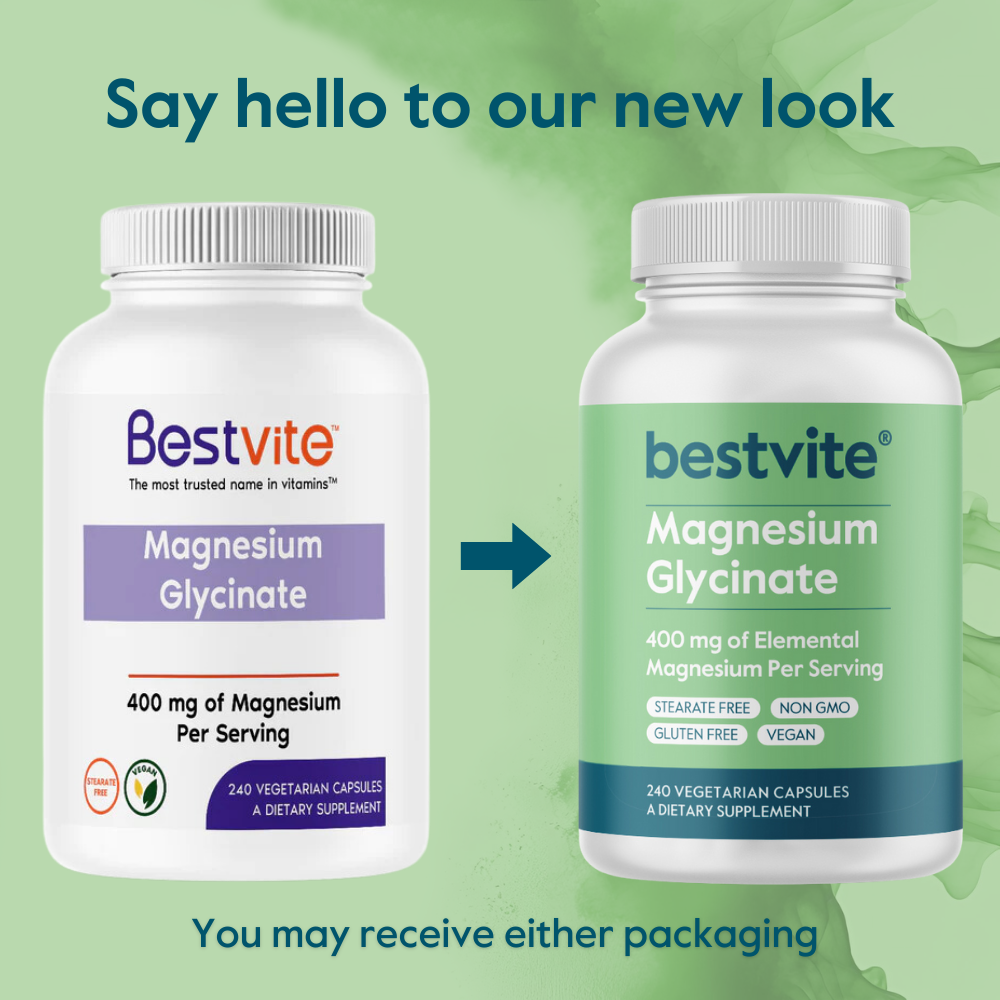 Magnesium Glycinate 400mg per Serving
