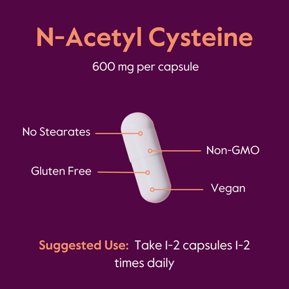 N-Acetyl Cysteine 600mg (NAC)