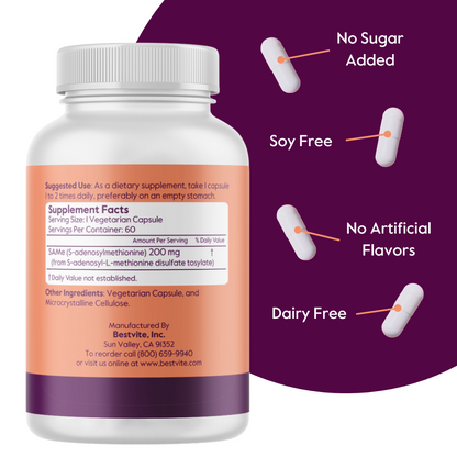 SAMe 200mg Stabilized