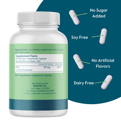 Zinc Picolinate 50mg