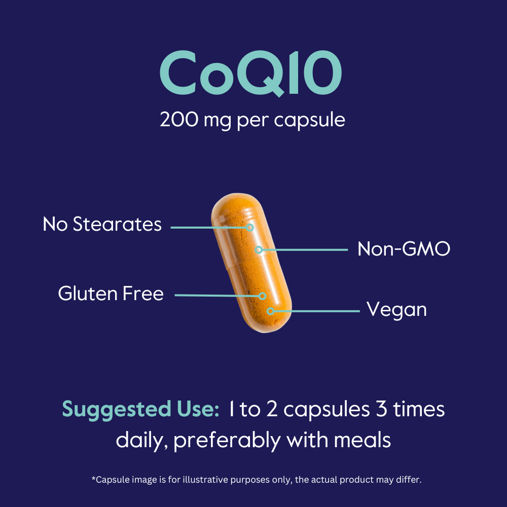 CoQ10 (CoEnzyme Q10) 200mg
