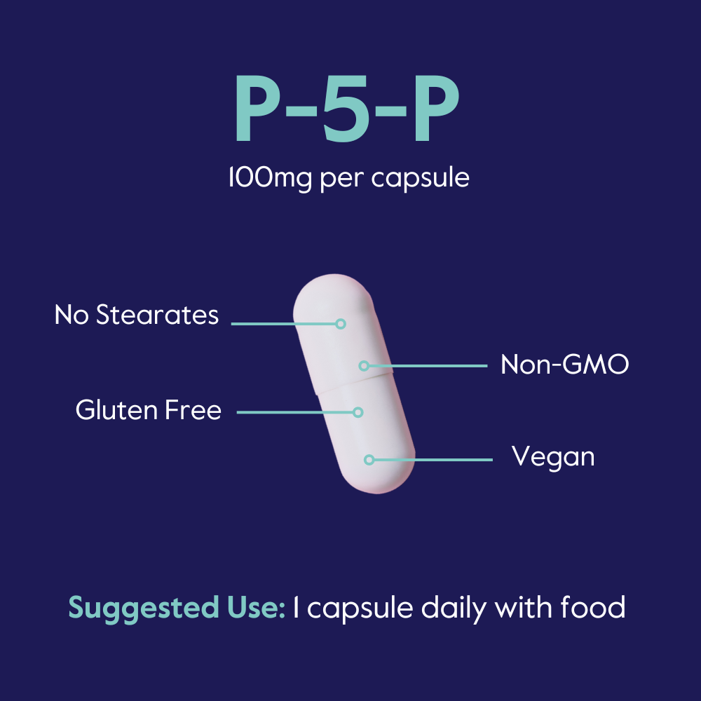 P-5-P (Pyridoxal-5-Phosphate) 100mg