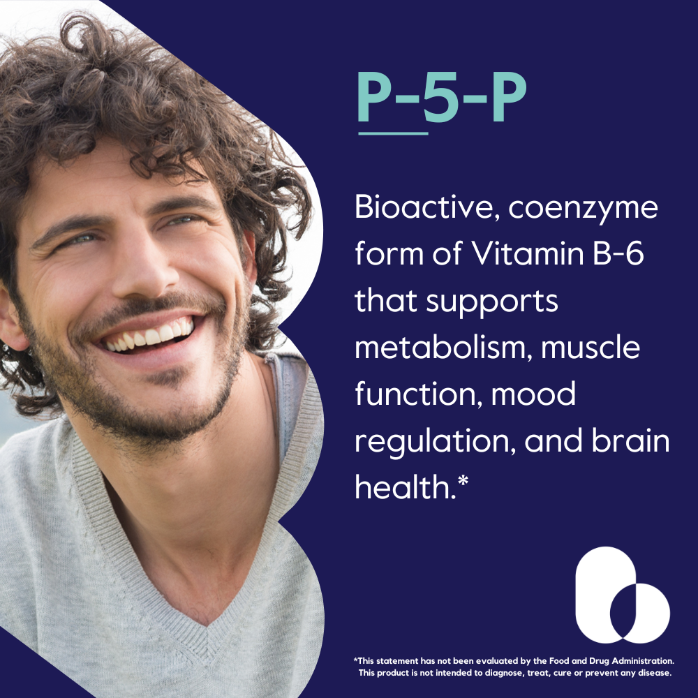 P-5-P (Pyridoxal-5-Phosphate) 100mg