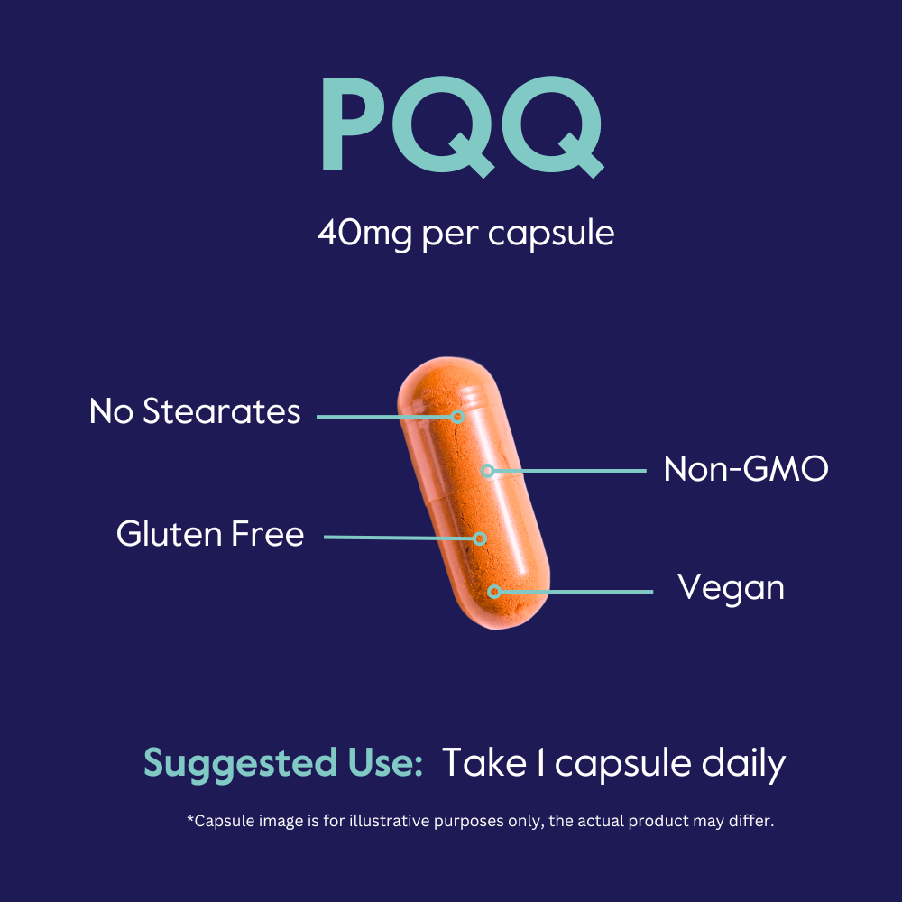 PQQ (Pyrroloquinoline Quinone) 40mg