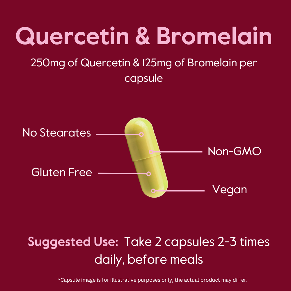 Quercetin/Bromelain 500/250